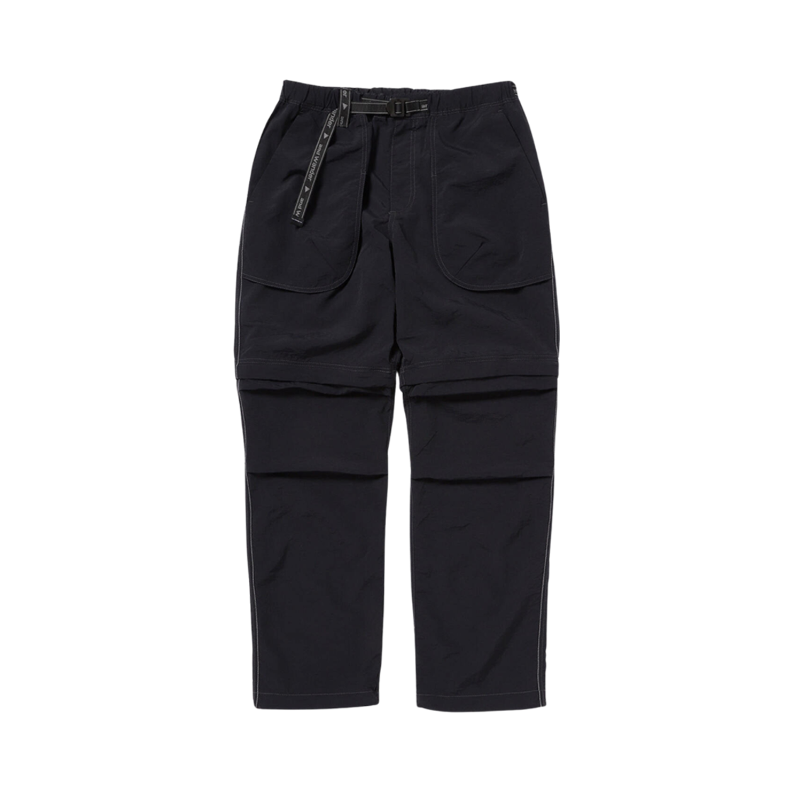 앤드 원더 NY 태피터 하이커 투웨이 팬츠 블랙(And Wander NY Taffeta Hiker 2way Pants Black)
