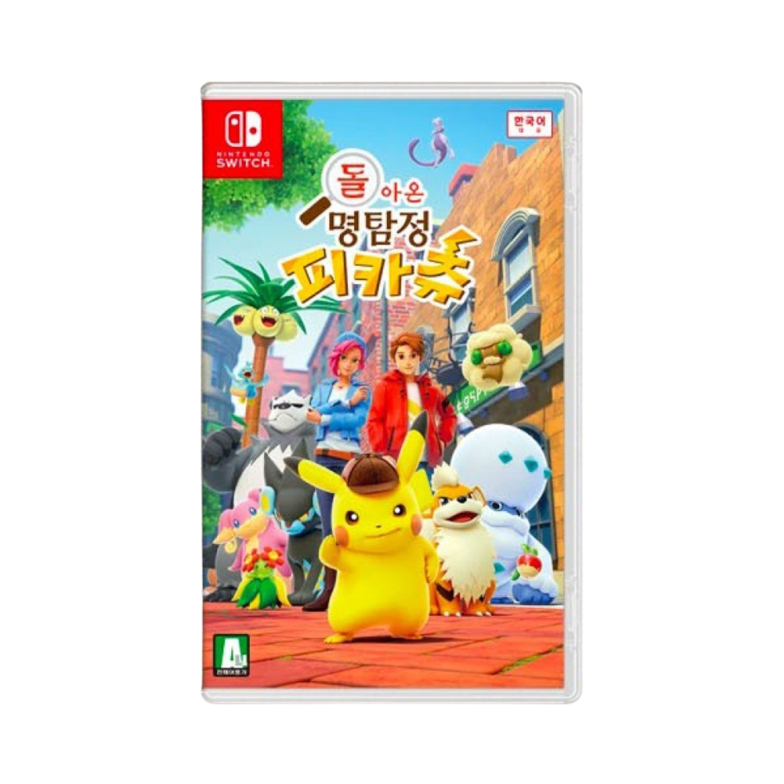 닌텐도 스위치 포켓몬스터 돌아온 명탐정 피카츄 (국내 정식 발매 제품)(Nintendo Switch Pokemon Detective Pikachu (Korean Ver.))
