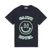 (W) Ganni Hotel T-Shirt Sky Captain
