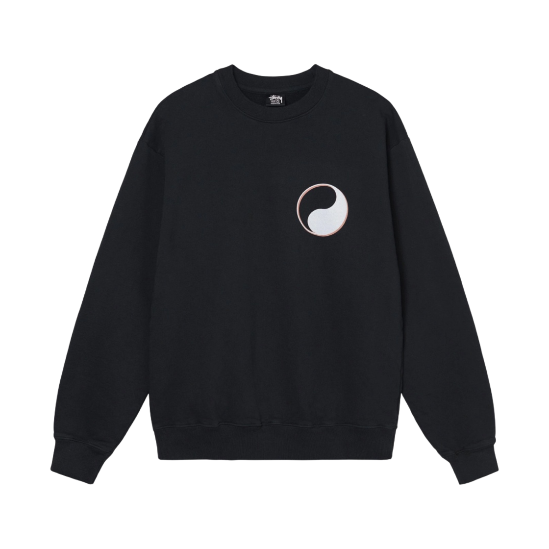 스투시 x 아워레가시 드롭 쉐도우 크루넥 블랙 | Stussy | KREAM