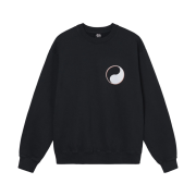 Stussy x Our Legacy Drop Shadow Crew Black