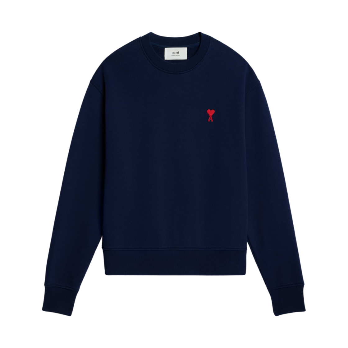 USW001-730-491 AMI de Coeur Sweatshirt Nautic Blue