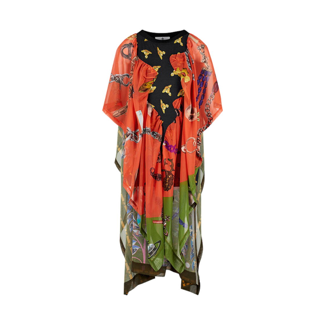 (W) 비비안 웨스트우드 엔리카 드레스 하트 오브 주얼 트리 오브 오브((W) Vivienne Westwood Enrica Dress Heart Of Jewells Tree Of Orbs) - 1