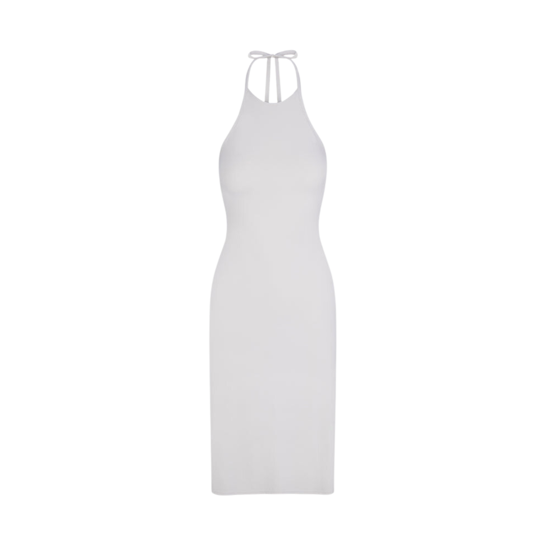 (W) 카이 스무스 스트레치 홀터 튜닉 라이트 그레이((W) Khy Smooth Stretch Halter Tunic Light Grey)