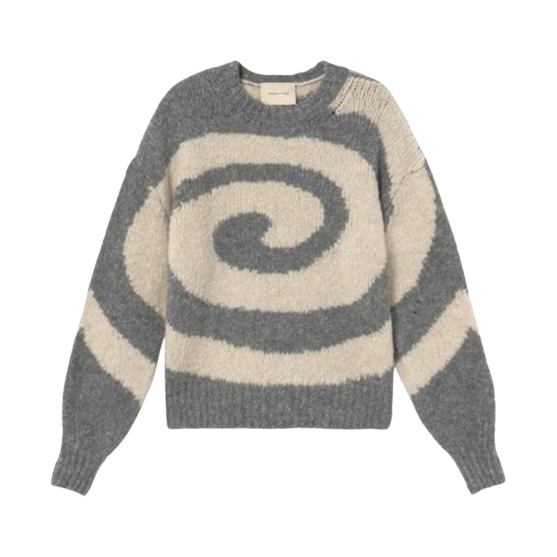 PKL038 (W) Paloma Wool Twister Square Fit Knitted Sweater Gray