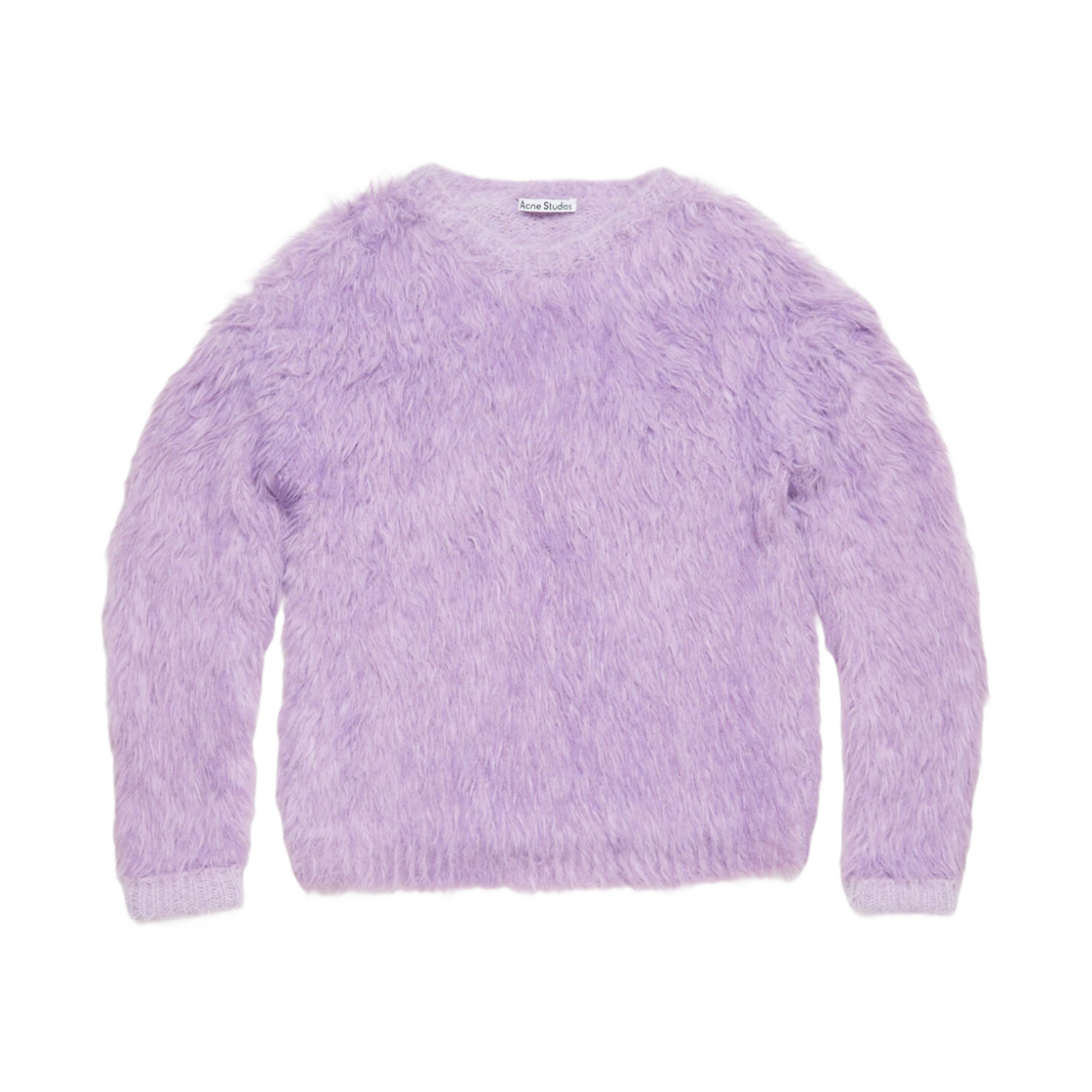 (W) 아크네 스튜디오 점퍼 텍스처드 퍼플((W) Acne Studios Jumper Textured Purple) - 1