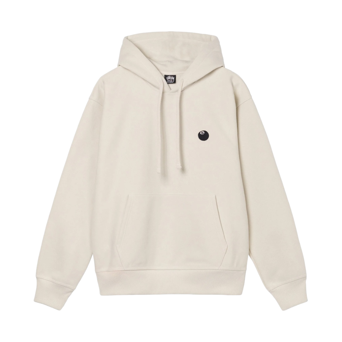 스투시 8볼 자수 후드 퍼티