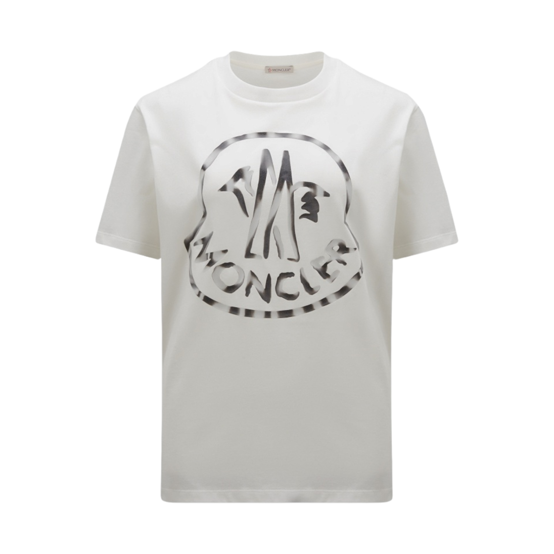 I1-093-8C00018-899WS-033 (W) Moncler Logo T-Shirt Off White - 23SS