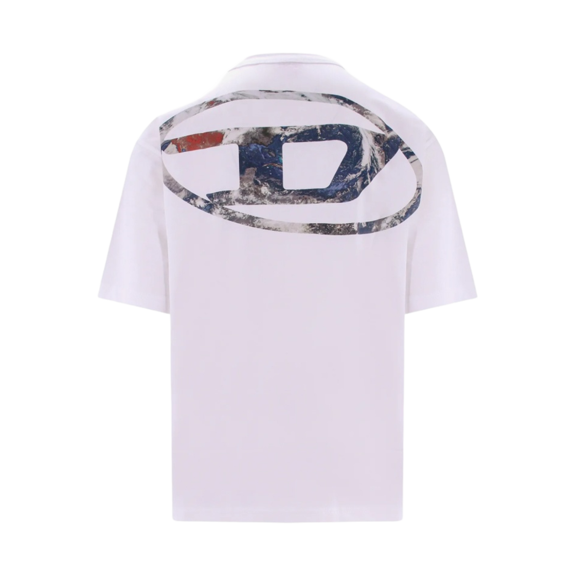 디젤 T-워시-L6 티셔츠 화이트(Diesel T-Wash-L6 T-shirt White) - 2