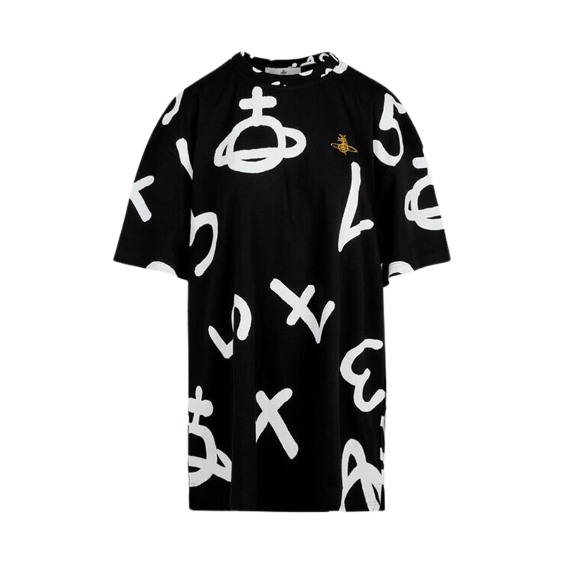 비비안 웨스트우드 오버사이즈 티셔츠 블랙(Vivienne Westwood Oversized T-Shirt Black) - 1