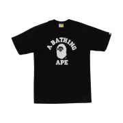 BAPE x God Selection College T-Shirt Black
