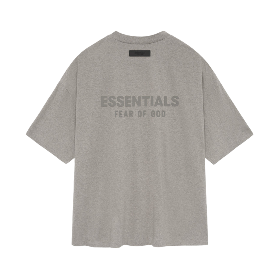 - Essentials V-Neck Heather Grey - 24SS
