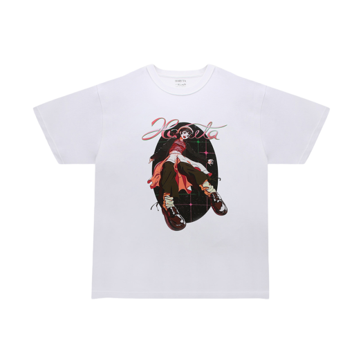 HRT-24AP01-WHITE Haruta X Tree13 T-Shirt White