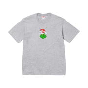Supreme Grinch T-Shirt Heather Grey - 24FW