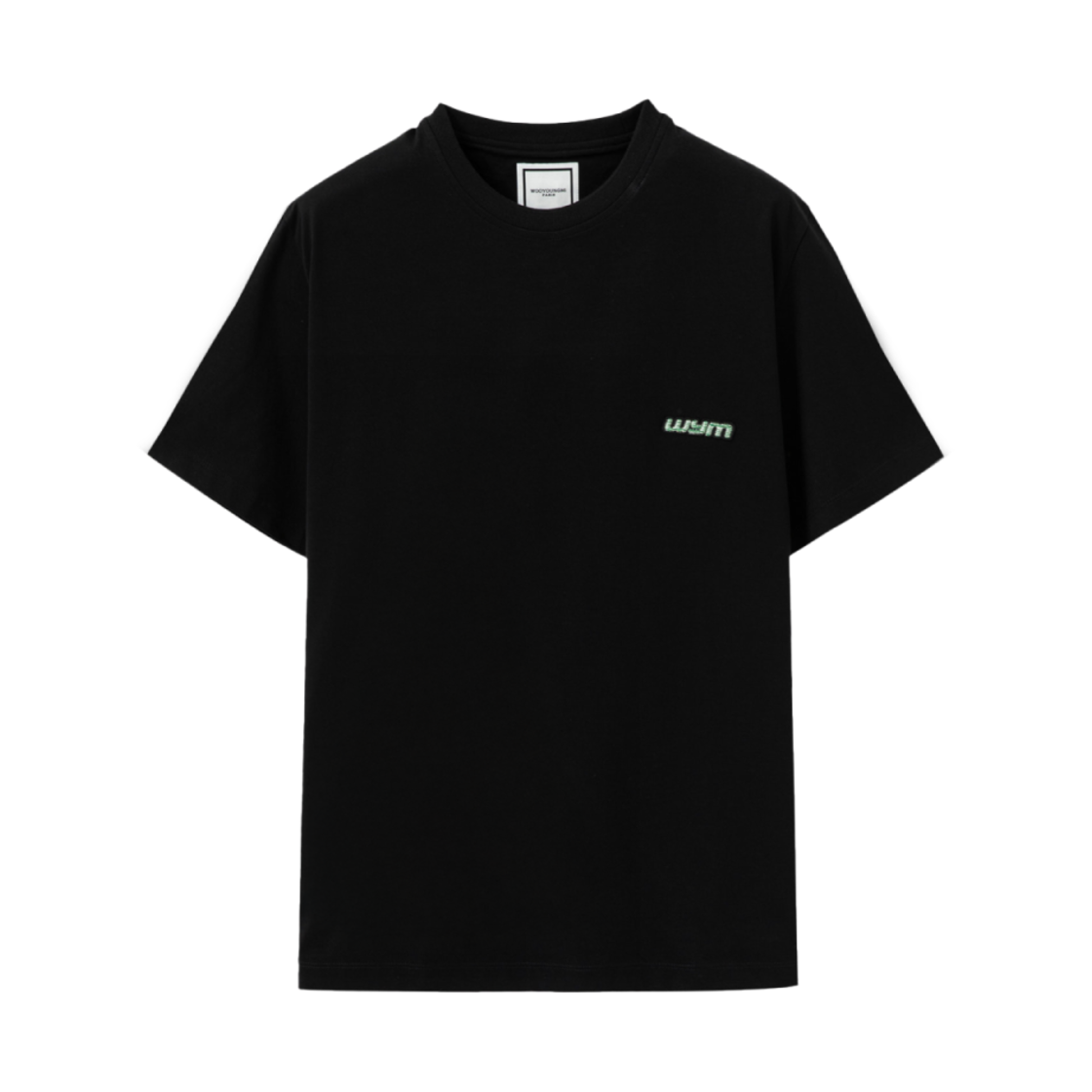 W243TS03708B Wooyoungmi Light Graphic T-Shirt Black - 24FW