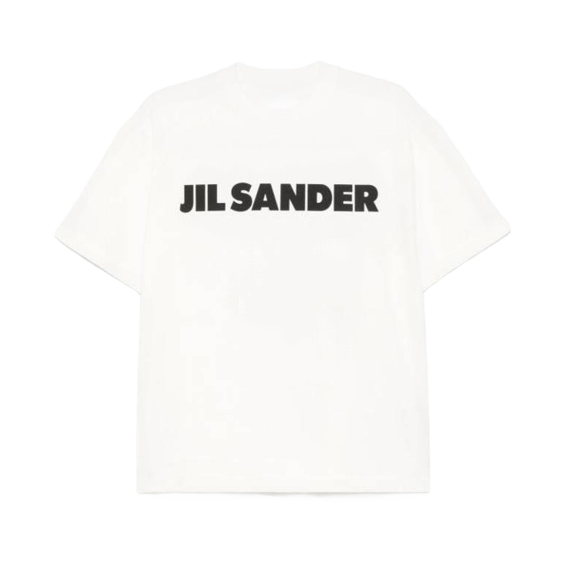 J03GC0137-J45148-102 (W) Jil Sander Logo Short Sleeve T-Shirt White