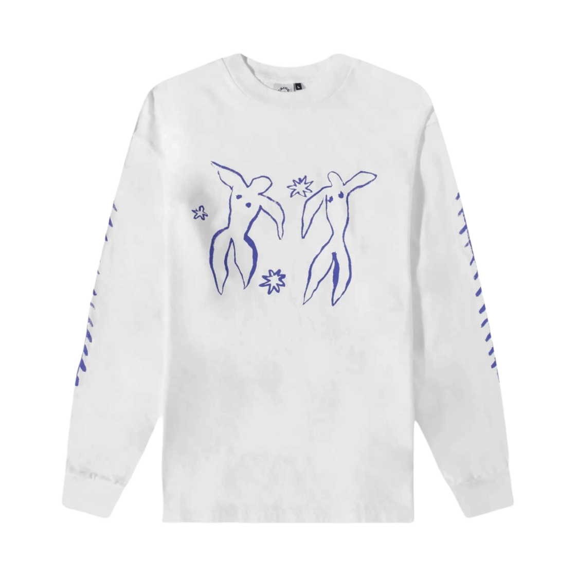 까르네 볼렌테 서머 오브 슬램 롱슬리브 티셔츠 화이트(Carne Bollente Summer of Slam LS T-Shirt White) - 1