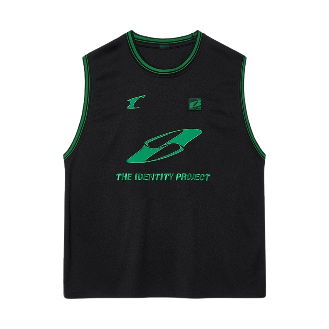 TIP_222 THE IDENTITY PROJECT Identity Basketball Jersey Black