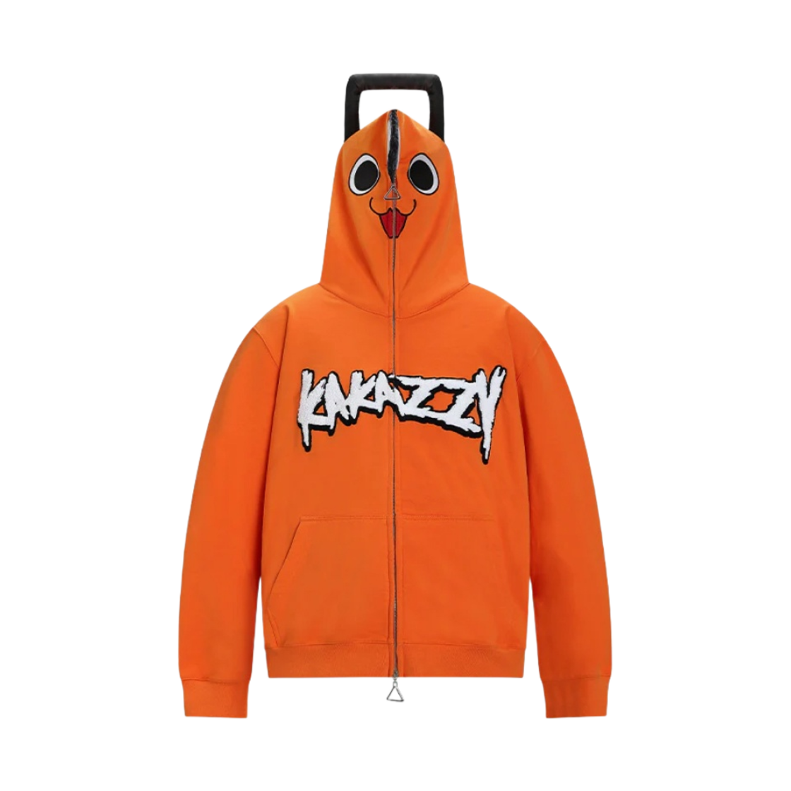 - Kakazzy Full Zip Hoodie Pochita Orange