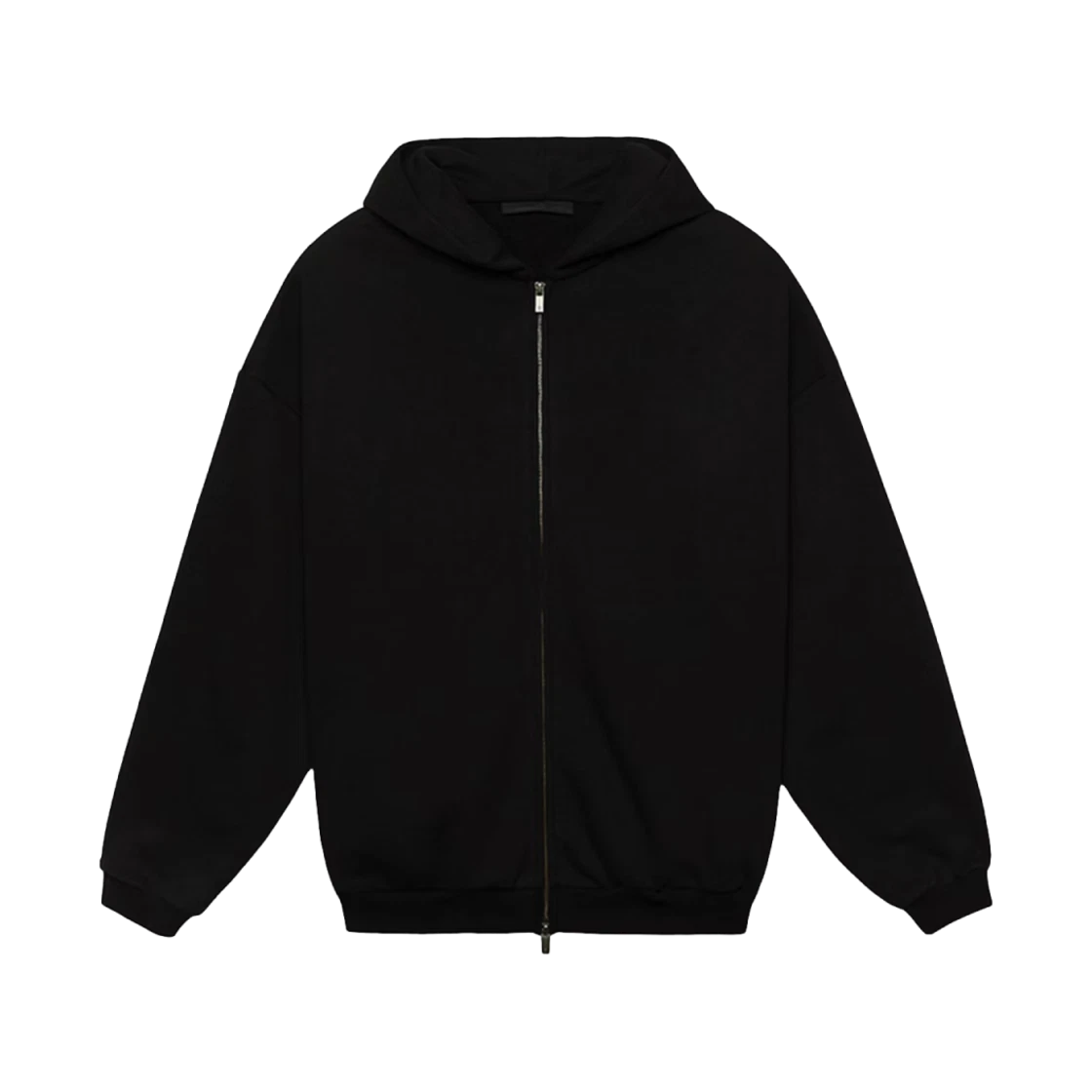 Essentials Essentials Heavy Fleece Full Zip Hoodie Black - 24FW · S