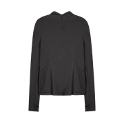 OJOS Half Full Zipper Hoodie Charcoal