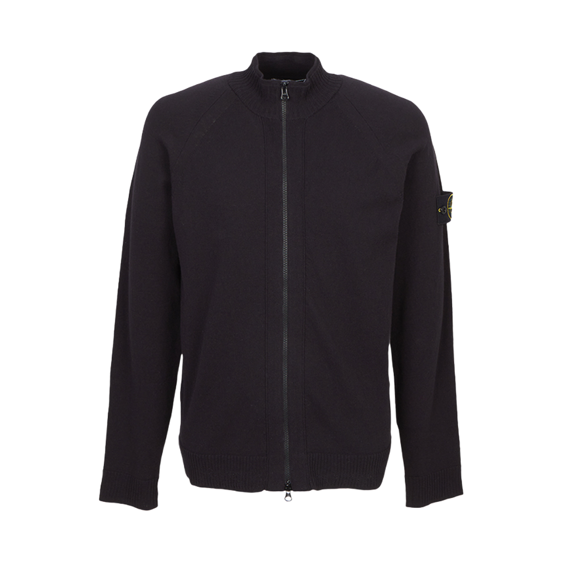 스톤 아일랜드 집업 가디건 네이비 - 25SS(Stone Island Zip Up Cardigan Navy - 25SS)
