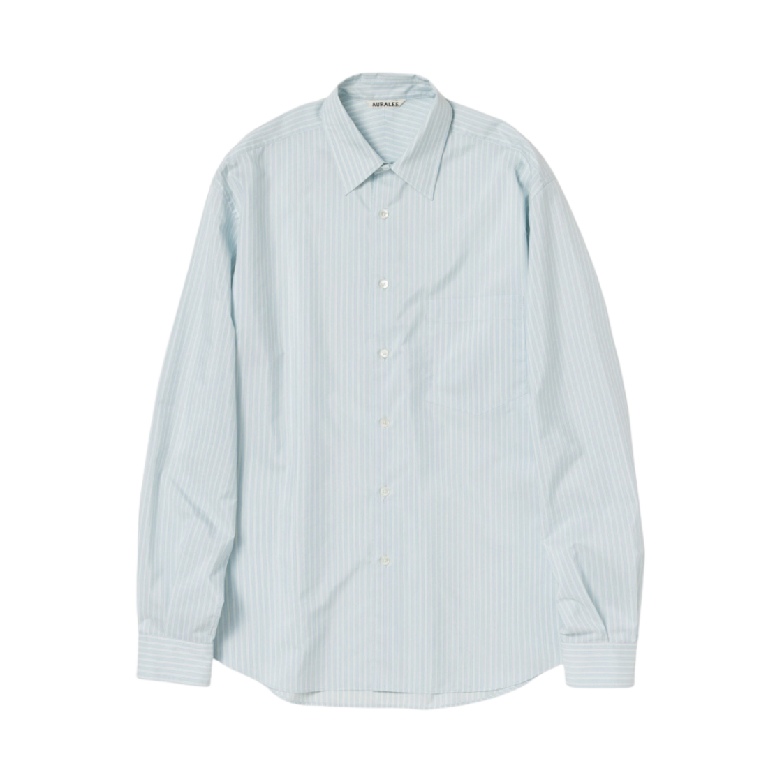 AURALEE◇23SS/FINX POLYESTER STRIPE SHIRT オ*ン様 AURALEE FINX