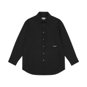 Wooyoungmi Back Logo Shirt Black - 22SS