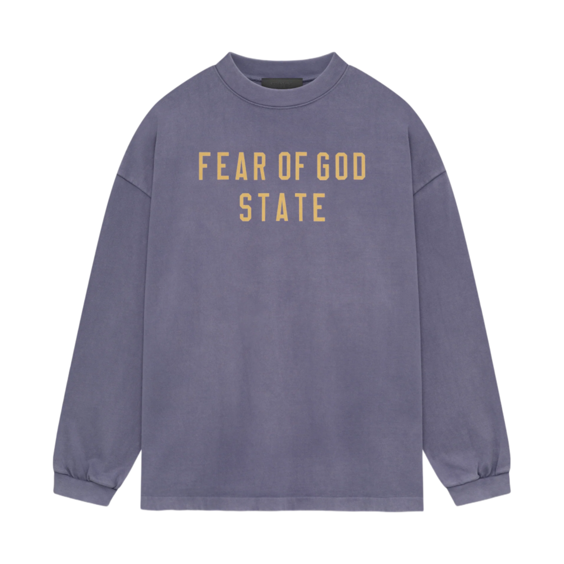 - Essentials Heavy Long Sleeve T-Shirt Lavender - 24FW
