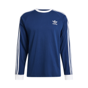 Adidas Adicolor Classics 3-Stripes Long Sleeve T-Shirt Night Indigo - KR Sizing