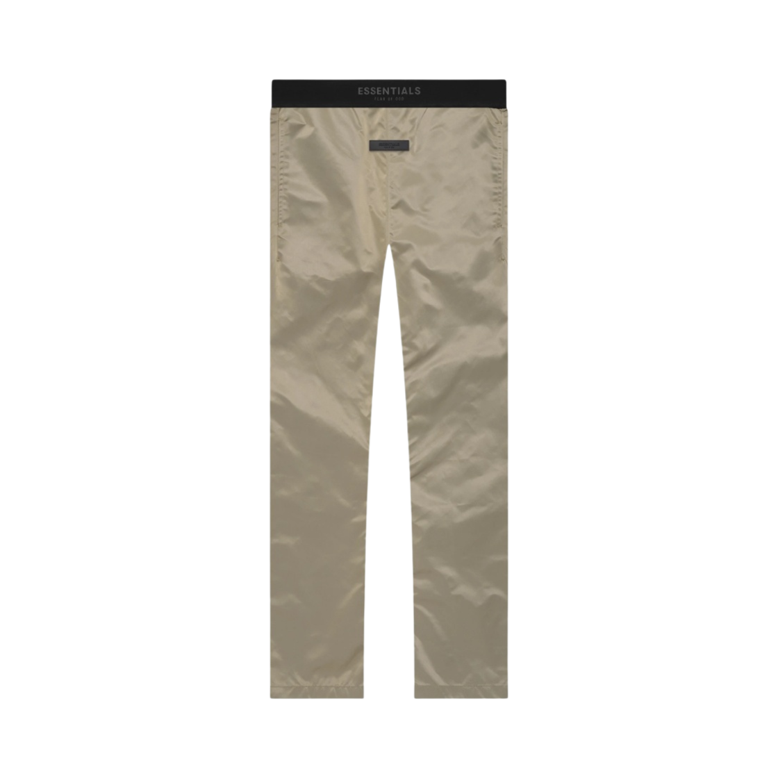 - Essentials Relaxed Nylon Trousers Oak - 22SS
