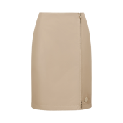 (W) Moncler Zipped Midi Skirt Beige - 25SS