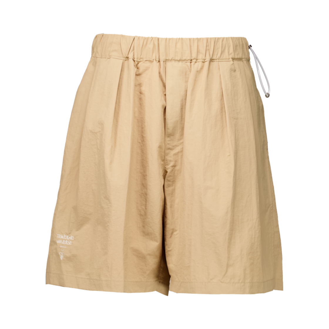 템포러리 유니버스 오버사이즈 나일론 아웃도어 팬츠 베이지(Temporary Universe Oversize Nylon Outdoor Pants Beige)