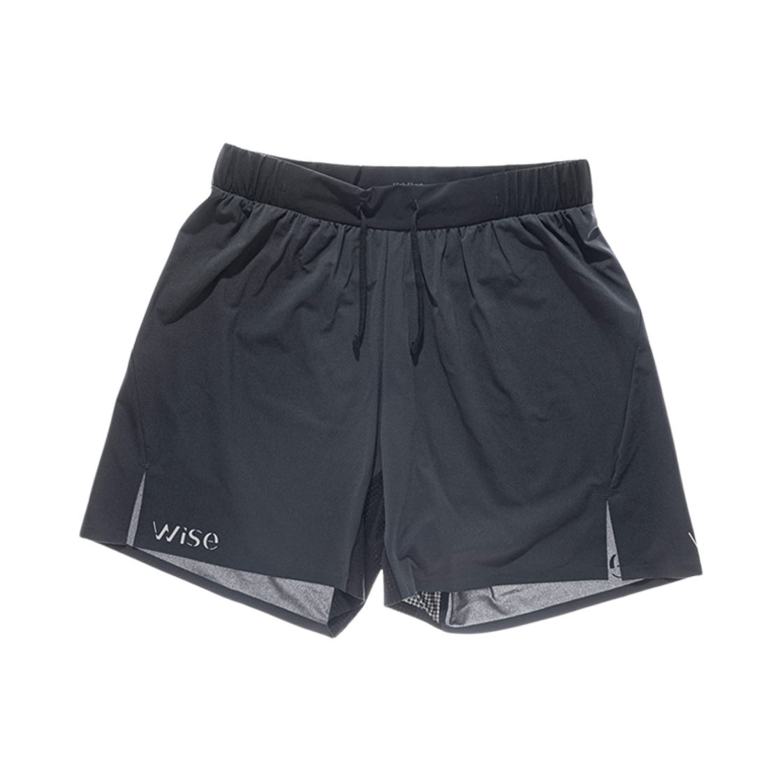 (W) 와이즈 하이 쇼츠 그래파이트 블루((W) Wise High Shorts Graphite Blue)