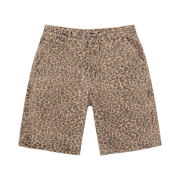 Stussy Denim Work Shorts Leopard