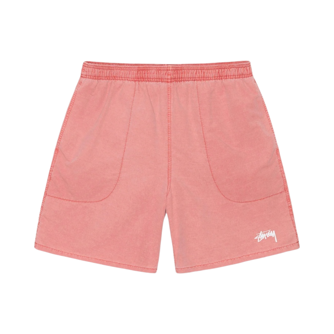 113161 Stussy Stock Water Pigment Short Pink
