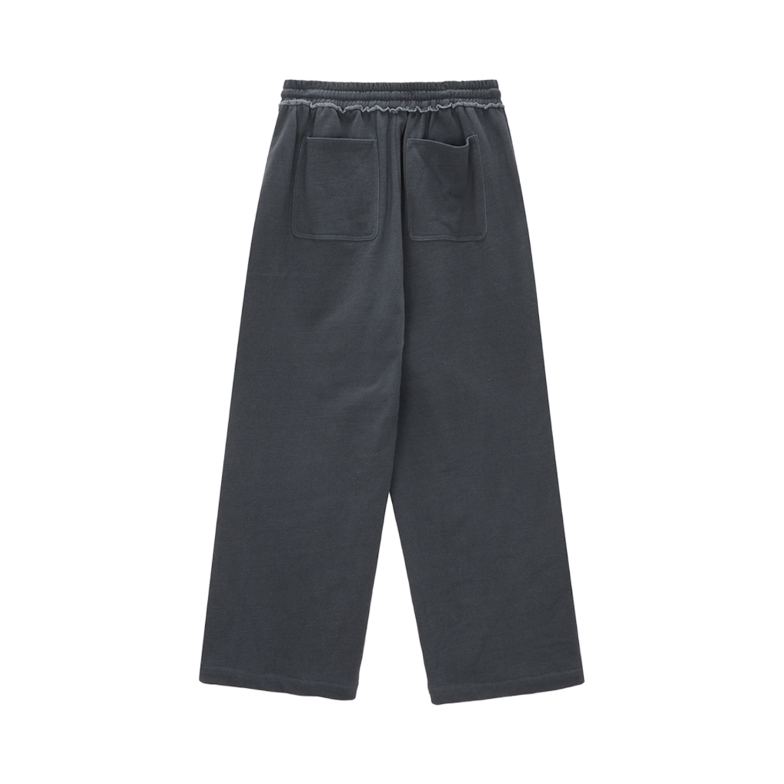 W) 마뗑킴 컷아웃 피그먼트 스웨트팬츠 그레이 | Matin Kim | KREAM