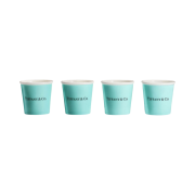 Tiffany & Co. Everyday Objects Tiffany Espresso Cups (Set of 4)