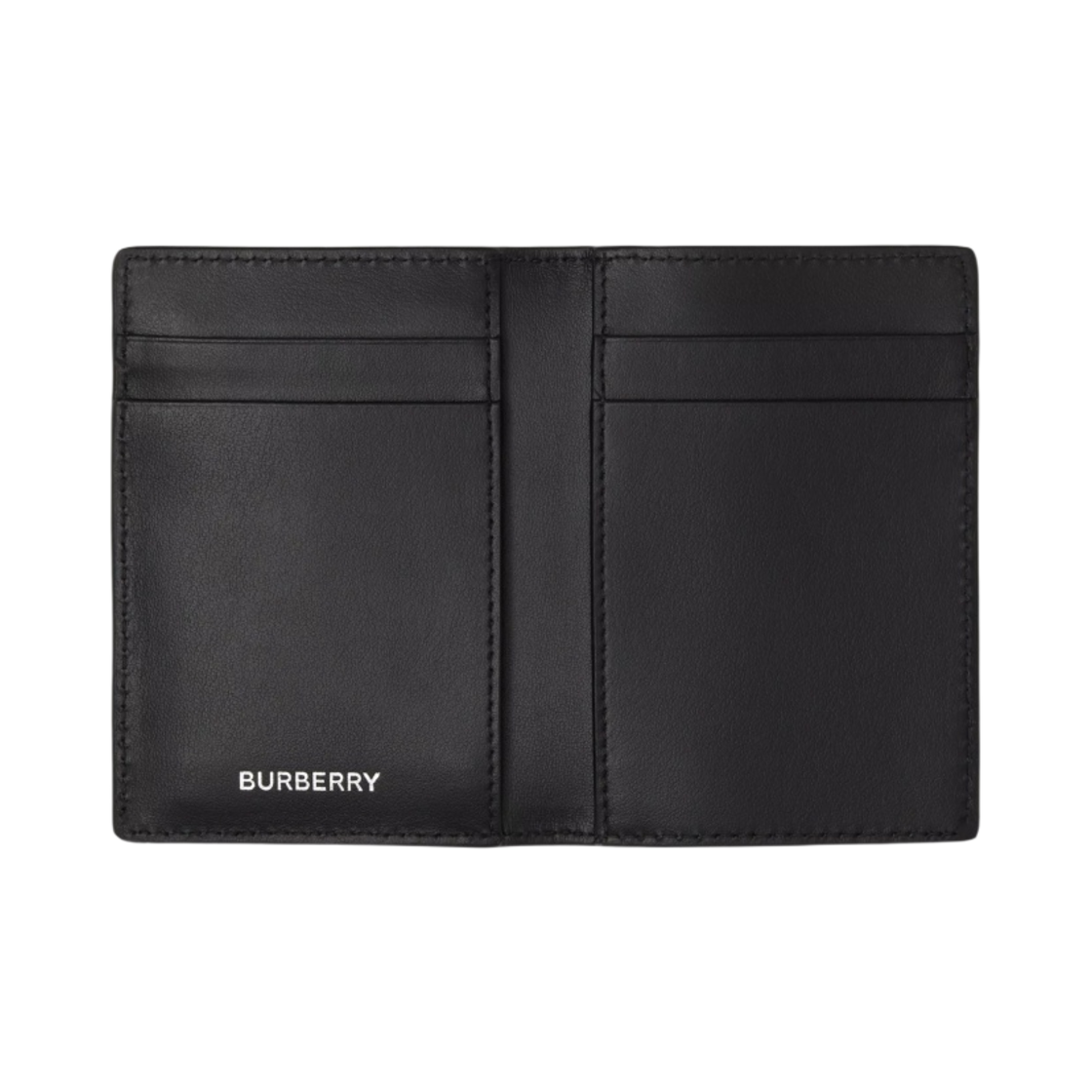 버버리 빈티지 체크 레더 폴딩 카드 케이스 아카이브 베이지(Burberry Vintage Check Leather Folding Card Case Archive Beige) - 2