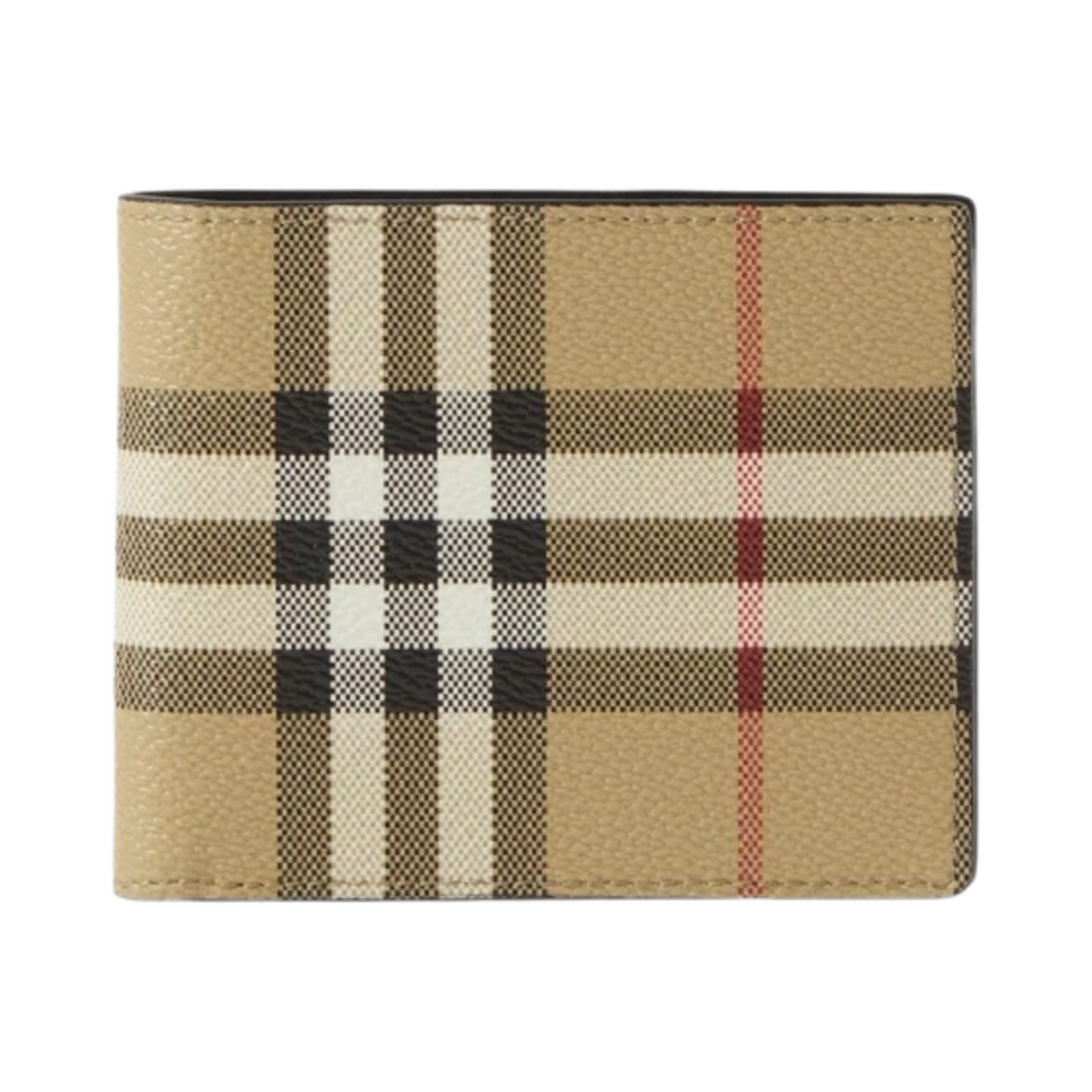 버버리 체크 슬림 반지갑 아카이브 베이지(Burberry Check Slim Bifold Wallet Archive Beige)
