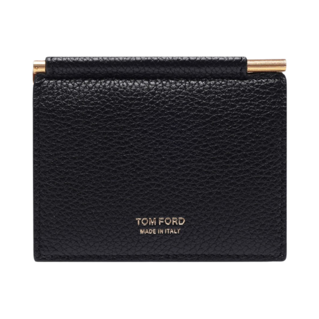 Y0340-LCL158G-1N001 Tom Ford T Line Clip Card Holder Black