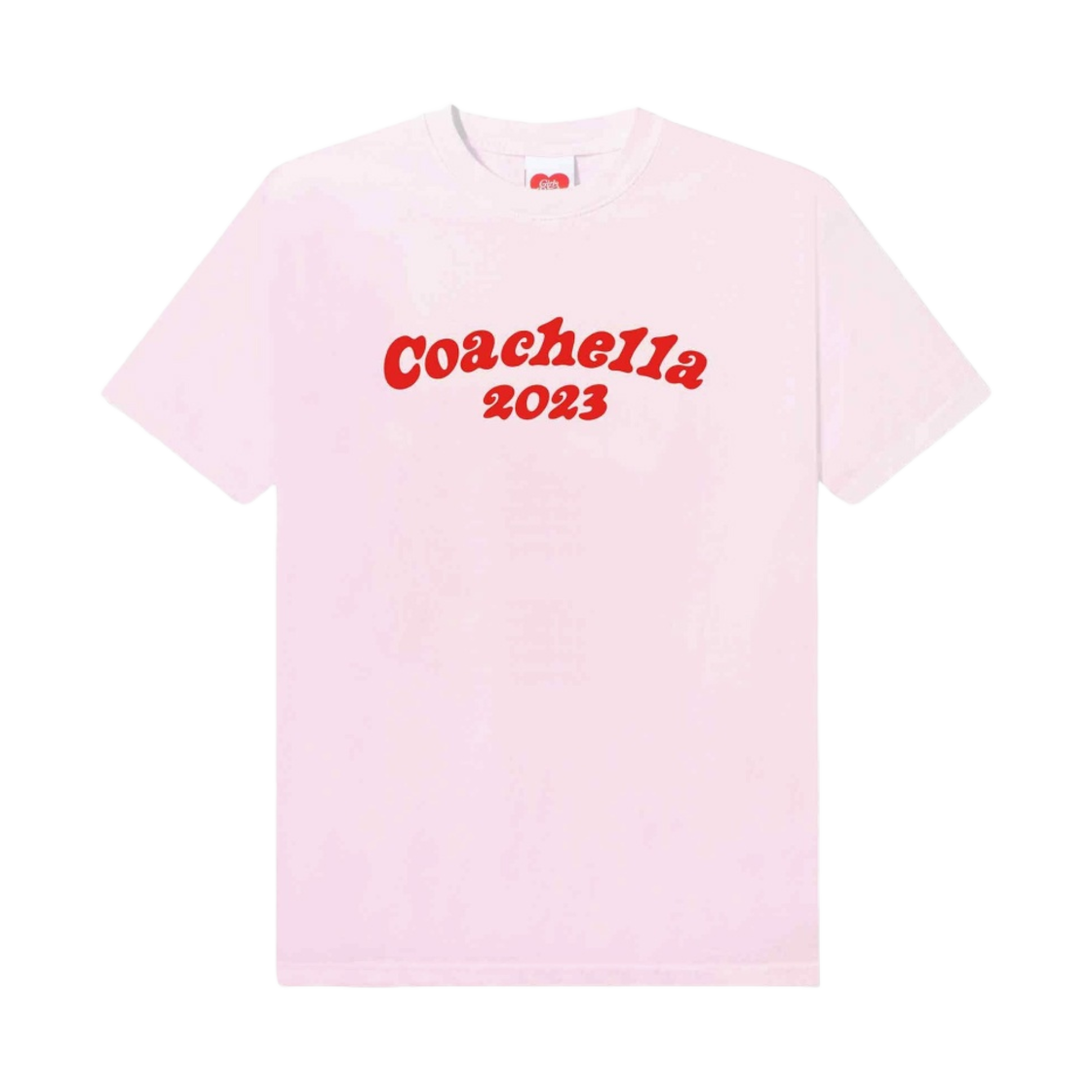 베르디 x 코첼라 걸스 돈 크라이 빅 티셔츠 핑크(Verdy x Coachella Girls Don't Cry Vick T-Shirt Pink) - 1
