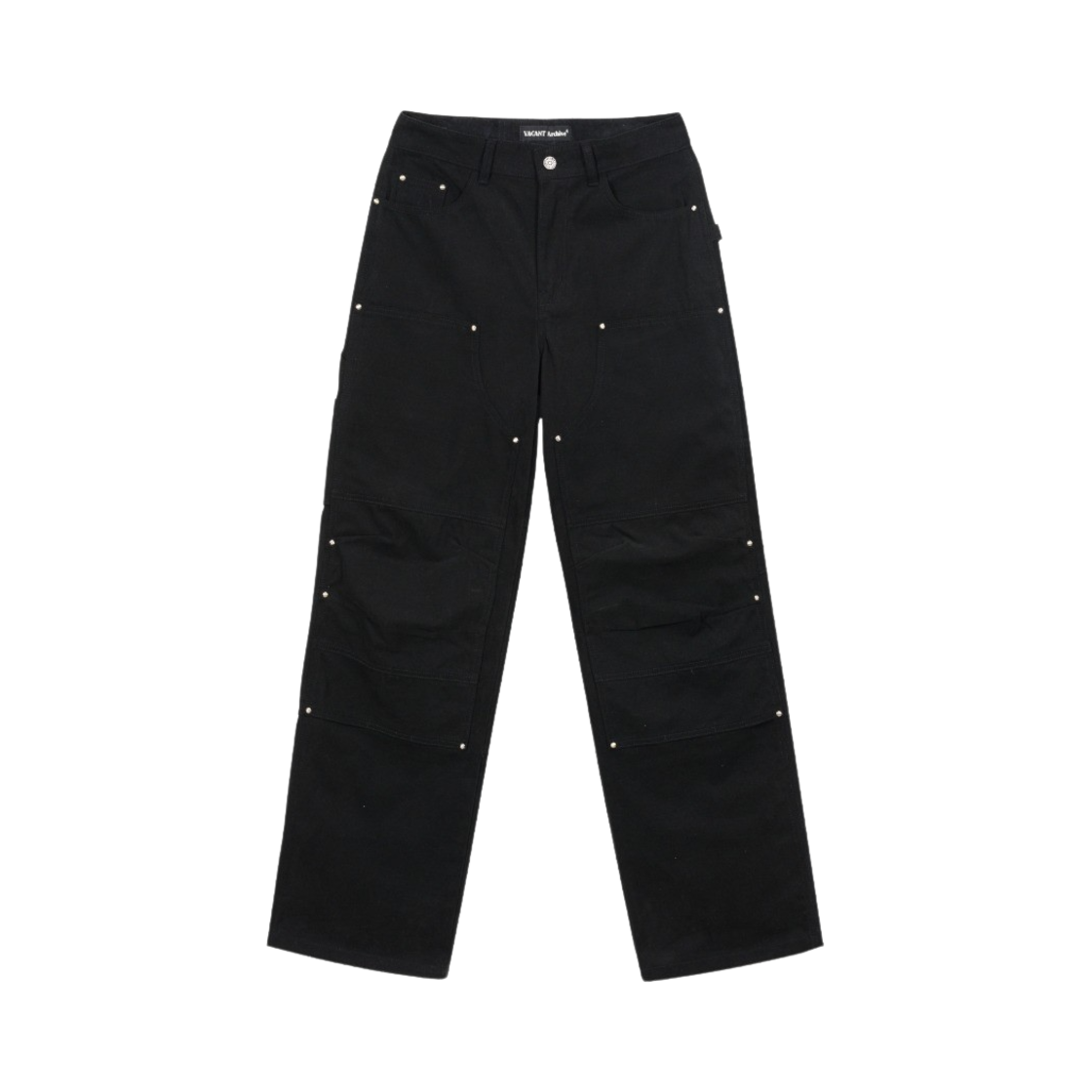베이컨트 아카이브 유니섹스 노바 카펜터 팬츠 블랙(Vacant Archive Unisex Nova Carpenter Pants Black)