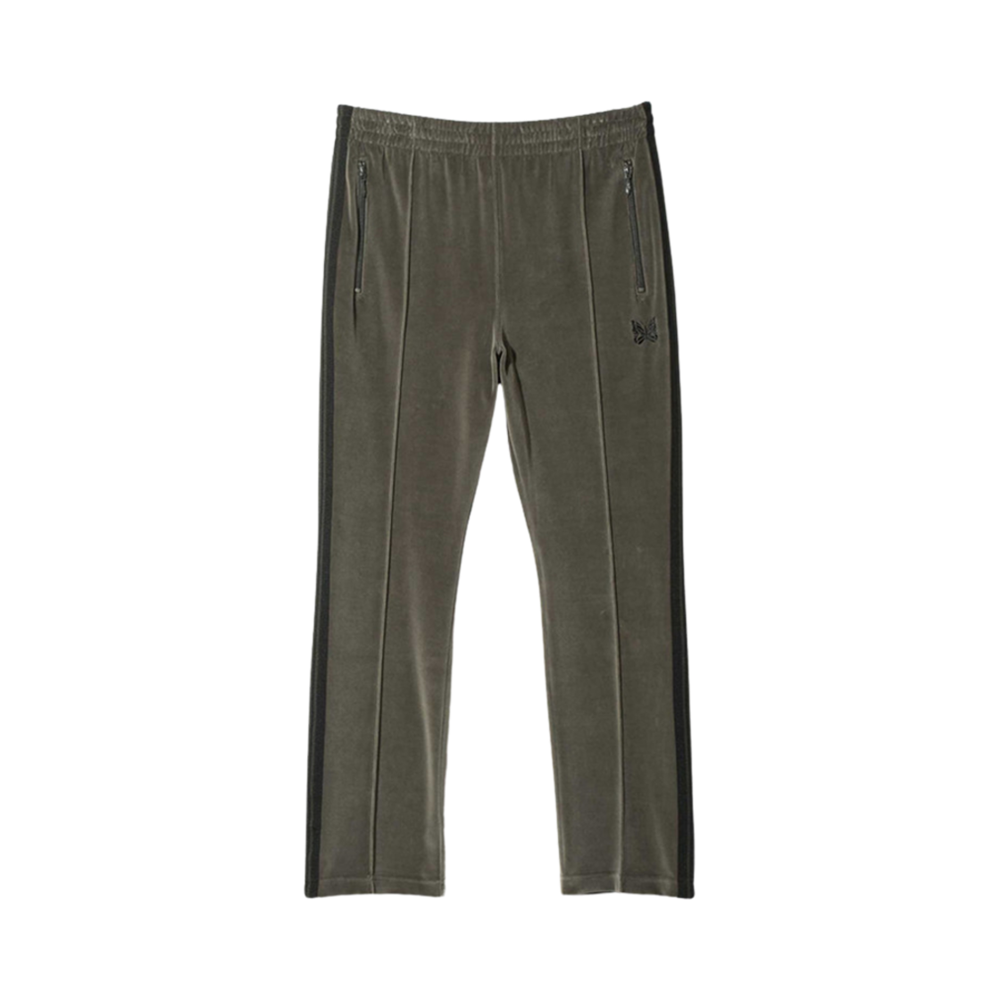 韓国商品/SAENGINSTUDIO RUFFLE TRACK PANTS 니들스 C/PE 벨루어 내로우 트랙 팬츠 퍼플 | Needles | KREAM