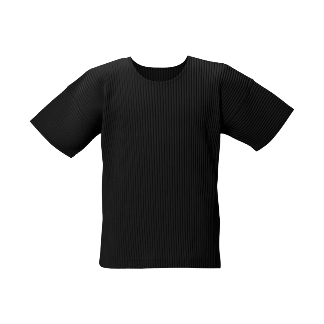 옴므 플리세 이세이 미야케 베이직 티셔츠 블랙(Homme Plisse Issey Miyake Basics T-Shirt Black)
