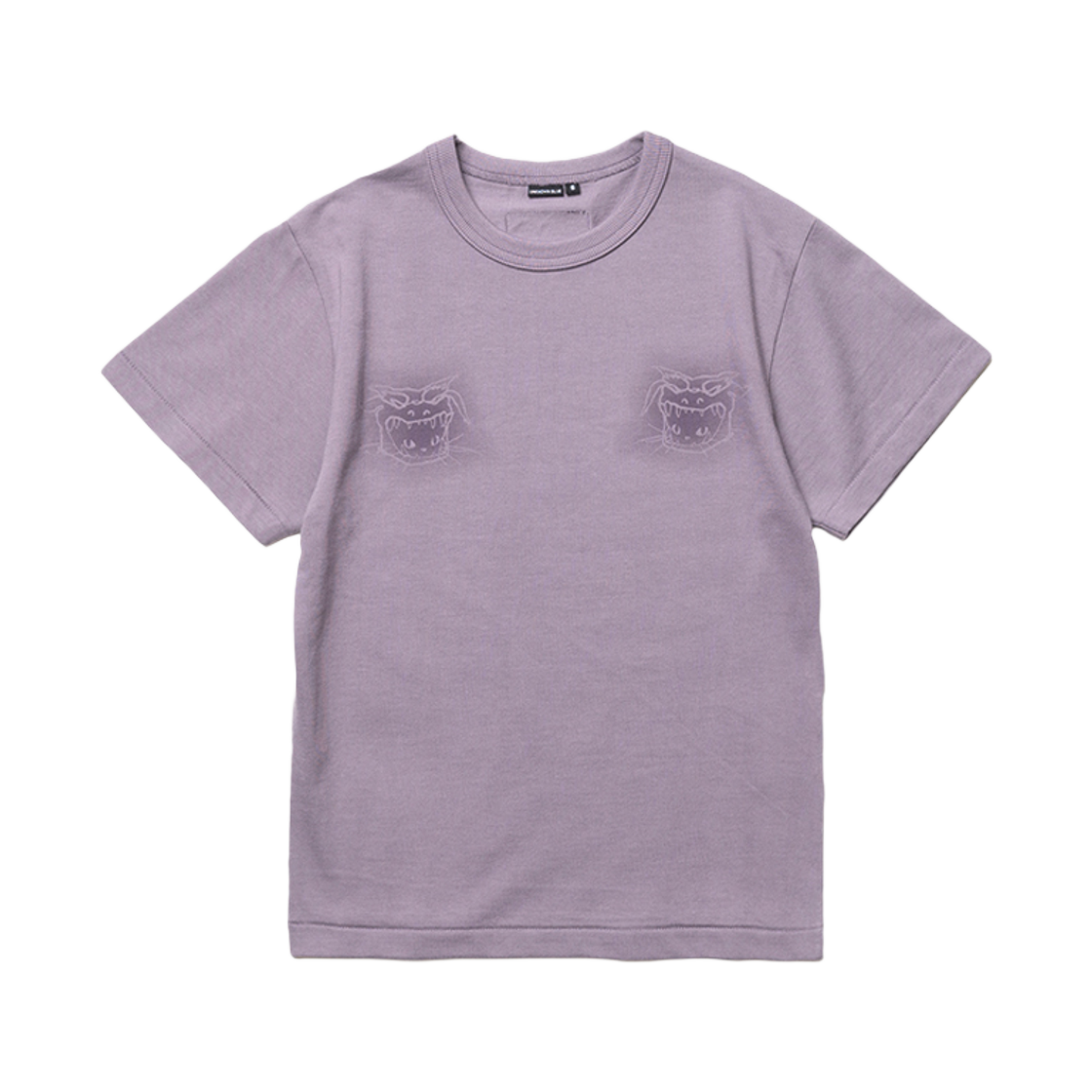 언노운 블루 용냥이 티셔츠 퍼플(Unknown Blue Dragon Cat T-Shirt Purple)