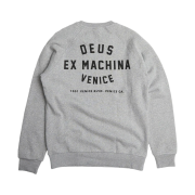 Deus Ex Machina Venice Address Crew Grey Marie