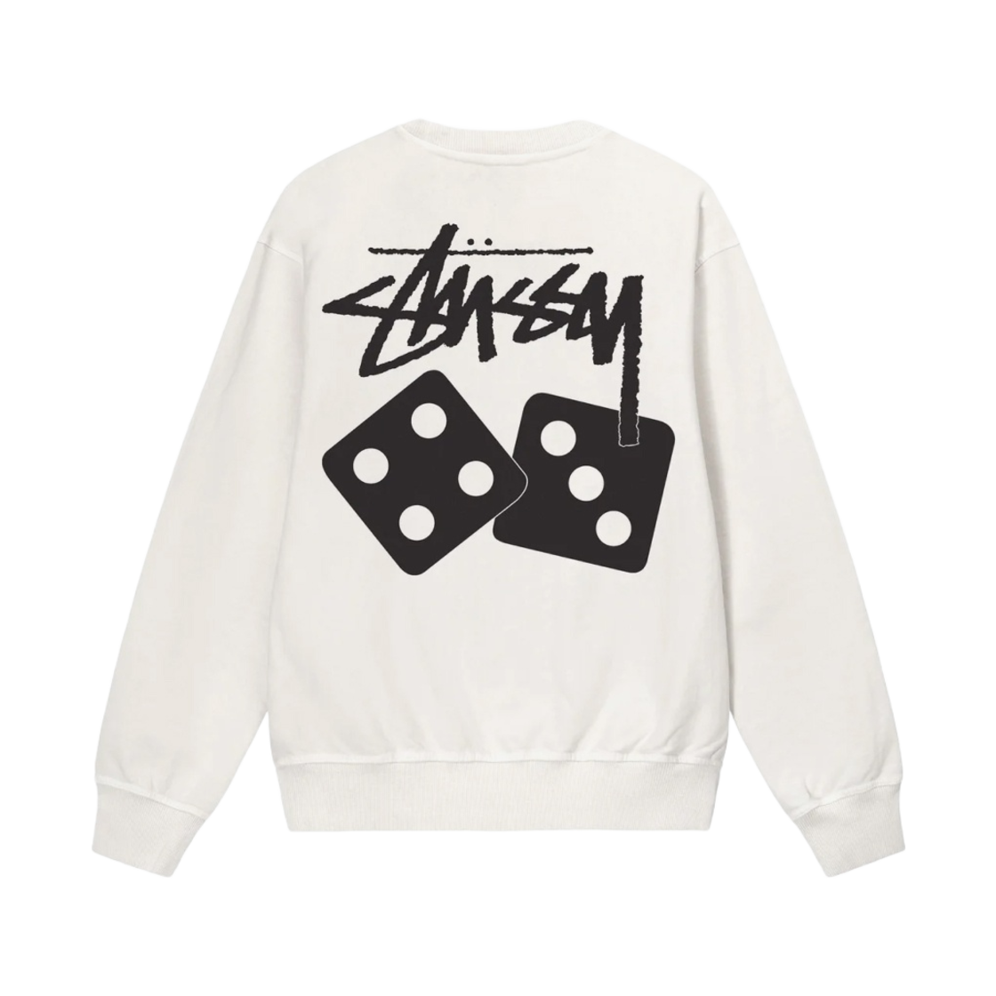 스투시 다이스 피그먼트 다이드 크루넥 내츄럴(Stussy Dice Pigment Dyed Crew Natural) - 1