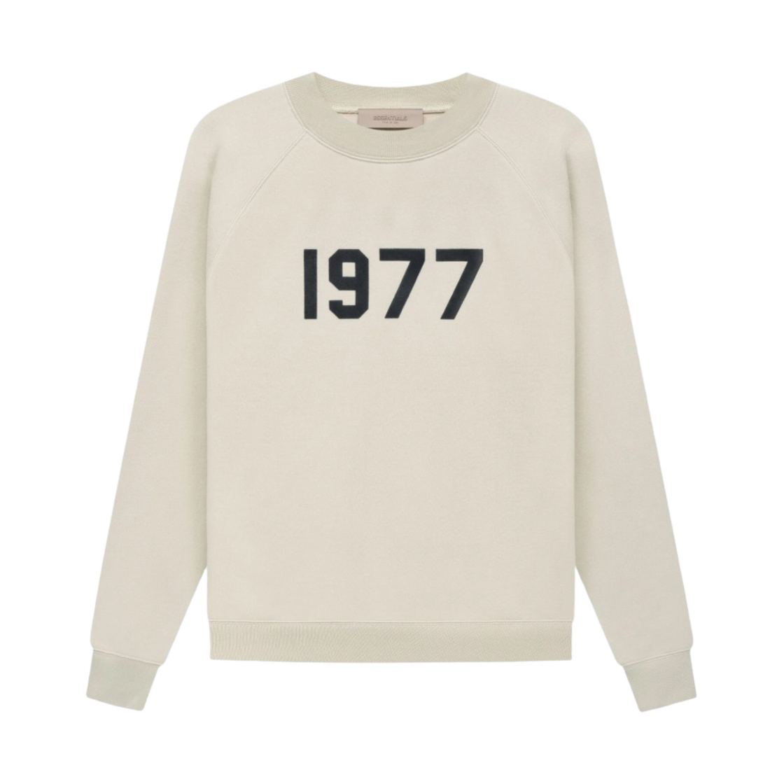 에센셜 1977 크루넥 스웨트셔츠 위트 - 22SS