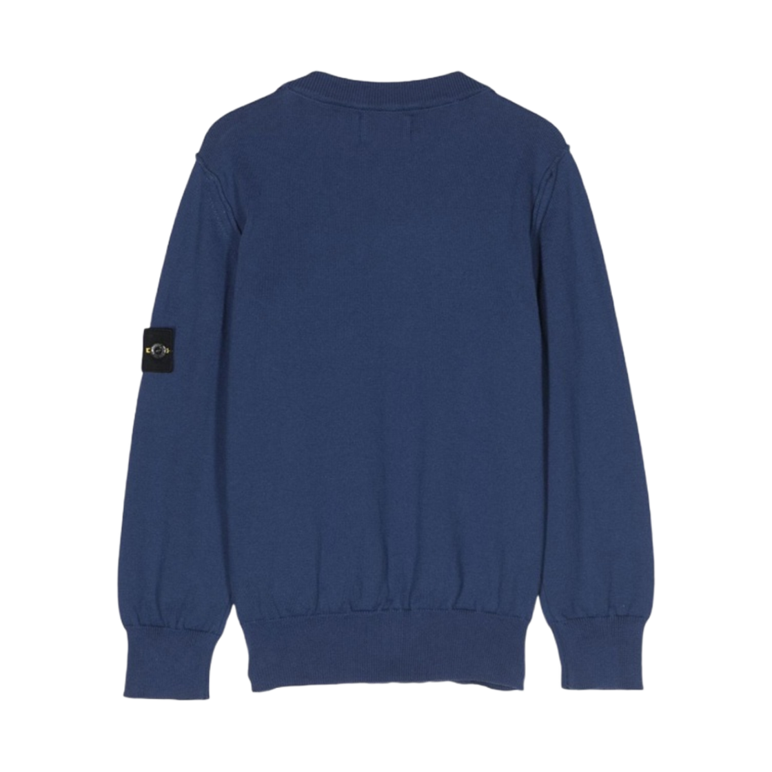 (키즈) 스톤 아일랜드 501A4 크루넥 스티치 소프트 코튼 니트 로얄 블루 - 23SS((Kids) Stone Island 501A4 Crewneck Stitch Soft Cotton Knit Royal Blue - 23SS) - 2